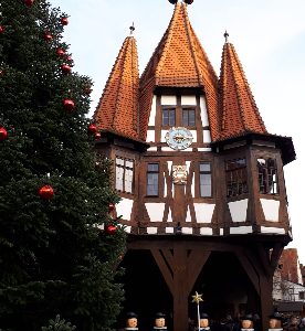 Ausflug zum Weihnachtsmarkt nach Michelstadt im Odenwald