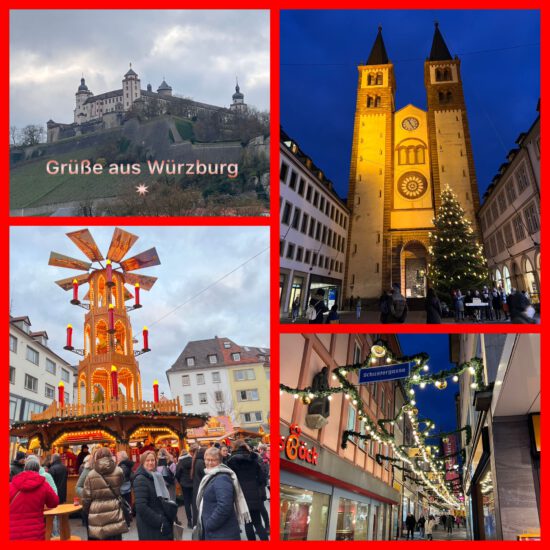 Ausflug zum Weihnachtsmarkt in Würzburg