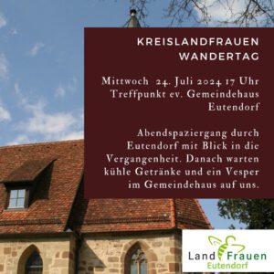 Kreiswandertag in Eutendorf