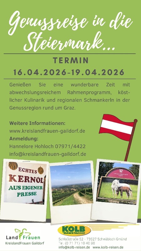 Ausflug der KreisLandFrauen