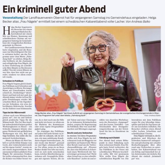 Fahndung läuft !